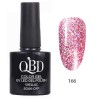 QBD Ημιμόνιμο Βερνίκι Ν. 166 UV & LED 10ml