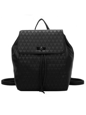 Τσάντα Πλάτης Backpack με Γεωμετρικά Σχέδια