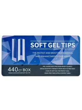 Κασετίνα με 440 Soft Gel Tips 11 Sizes