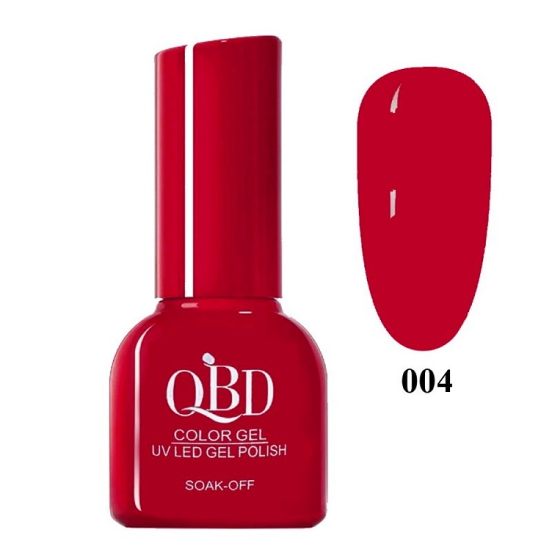 QBD Ημιμόνιμο Βερνίκι Ν. 004 UV & LED 12ml QBD Ημιμόνιμο Βερνίκι Ν. 004 UV & LED 12ml
