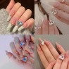 Σετ 20 Colorful 3D Heart Rhinestones