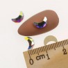Σετ 50 Holographic 3D Rhinestones