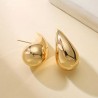 Σκουλαρίκια Faux Chunky Drops Zirconia