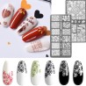 Σετ 6 Stamping Nail Art Stamping Gel Mobray