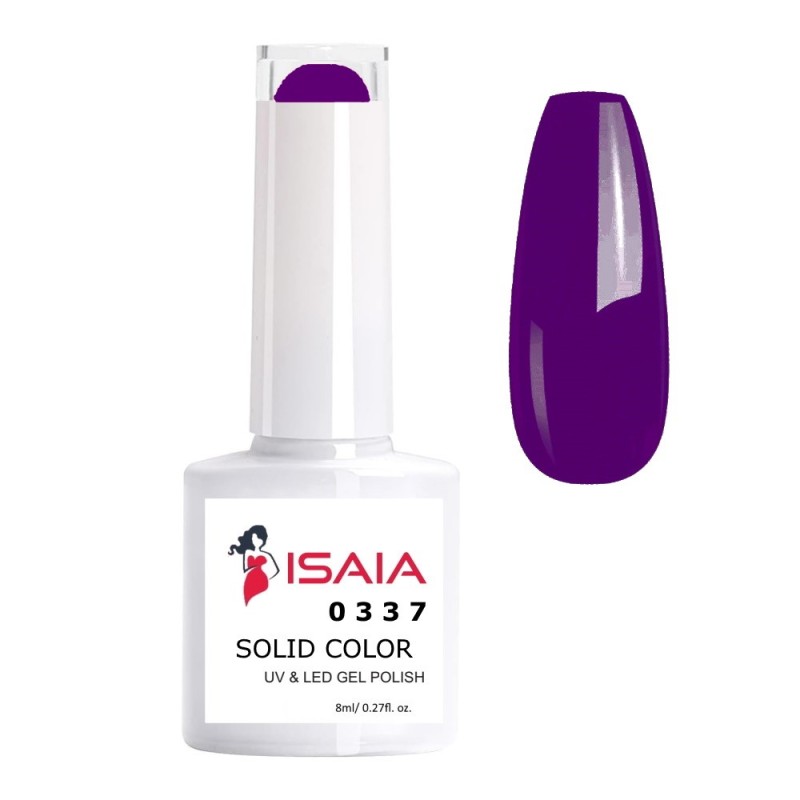 Isaia Solid Color N. 0337 UV & LED 8ML Isaia Solid Color N. 0337 UV & LED 8ML