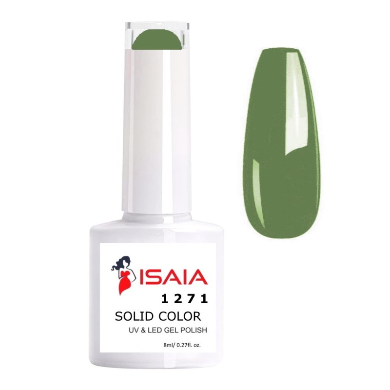 Isaia Solid Color N. 1271 UV & LED 8ML Isaia Solid Color N. 1271 UV & LED 8ML