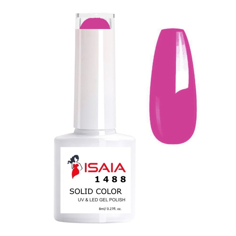 Isaia Solid Color N. 1488 UV & LED 8ML Isaia Solid Color N. 1488 UV & LED 8ML
