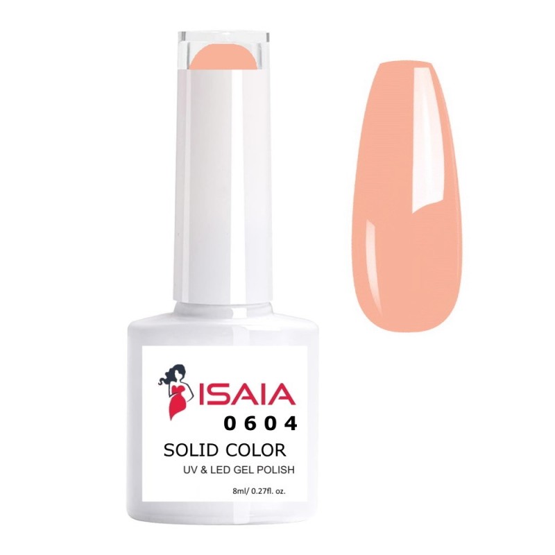 Isaia Solid Color N. 0604 UV & LED 8ML Isaia Solid Color N. 0604 UV & LED 8ML