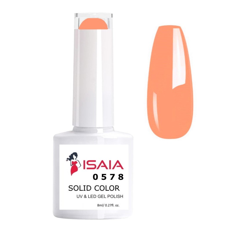 Isaia Solid Color N. 0578 UV & LED 8ML Isaia Solid Color N. 0578 UV & LED 8ML