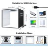 Puluz Light Studio Box με Πολλαπλά Background