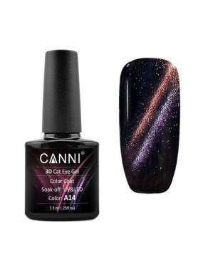 Canni 3D Cat Eye A14 Soak-Off UV & LED 7.3ML