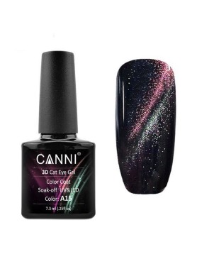 Canni 3D Cat Eye A15 Soak-Off UV & LED 7.3ML