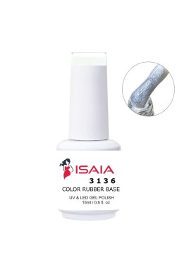 Isaia Color Rubber Base N. 3136 UV & LED 15ML