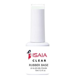 Isaia Clear Rubber Base UV & LED 12ML