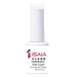 Isaia Clear Tempered Top Coat UV & LED 12ML