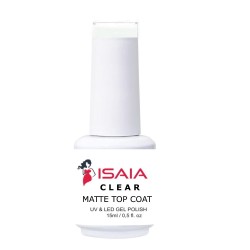 Isaia Clear Matte Top Coat UV & LED 15ML