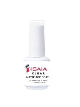 Isaia Clear Matte Top Coat UV & LED 15ML