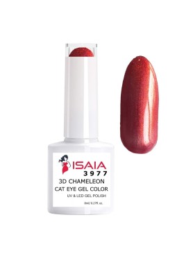 Isaia 3D Chameleon Cat Eye Gel Color N. 3977 UV & LED 8ML