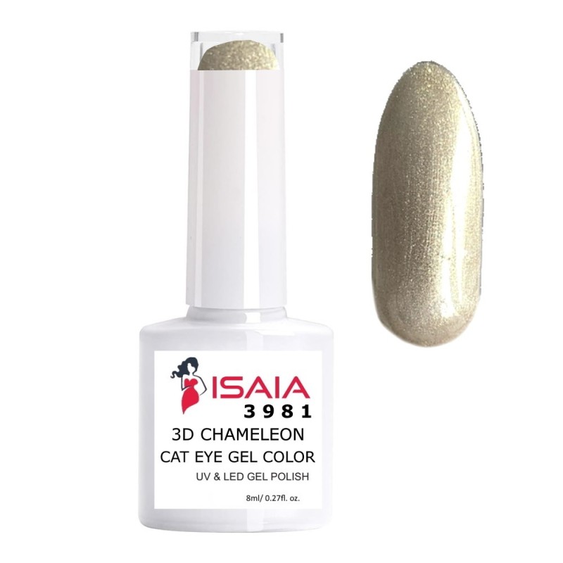 3D Chameleon Cat Eye Gel Color N. 3981 UV & LED 8ML 3D Chameleon Cat Eye Gel Color N. 3981 UV & LED 8ML