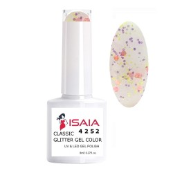 Isaia Classic Glitter Gel Color N. 4252 UV & LED 8ML