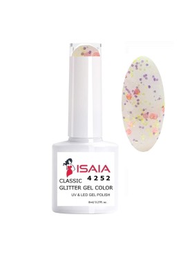 Isaia Classic Glitter Gel Color N. 4252 UV & LED 8ML