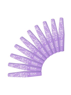 Isaia Μοβ Λίμα Buffer Νυχιών Διαμάντι Διπλής Όψης 100/180 Isaia Μοβ Λίμα Buffer Νυχιών Διαμάντι Διπλής Όψης 100/180