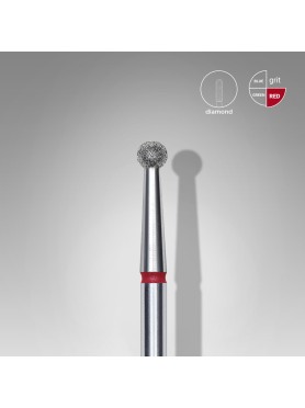 Staleks Φρέζα Διαμαντιού "Ball" Red 2,7mm FA01R027 Staleks Φρέζα Διαμαντιού "Ball" Red 2,7mm FA01R027