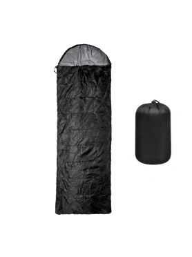 Μαύρος Μονός Υπνόσακος Sleeping Bag 220X75CM