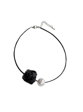 Choker Rose με Πέρλα