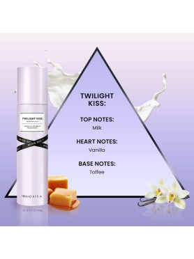 Twilight Kiss Perfume Mist Vanilla Fudge & Milkshake SoFragrance 140ml