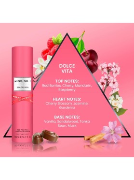 Dolce Vita Perfume Mist Red Fruits & Cherry Blossom Miss So...? London 140ml