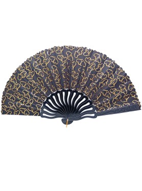 Βεντάλια Gold Hearts Print Βεντάλια Gold Hearts Print