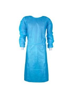 Μπλε Ιατρική Non Woven Ρόμπα