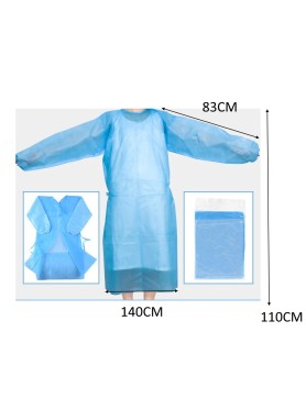 Μπλε Ιατρική Non Woven Ρόμπα Μπλε Ιατρική Non Woven Ρόμπα