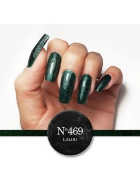 Laloo Ημιμόνιμο Βερνίκι No.469 Κυπαρισσί με Shimmer 15ml