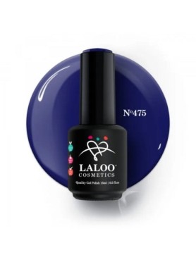Laloo Ημιμόνιμο Βερνίκι No.475 Μπλε 15ml