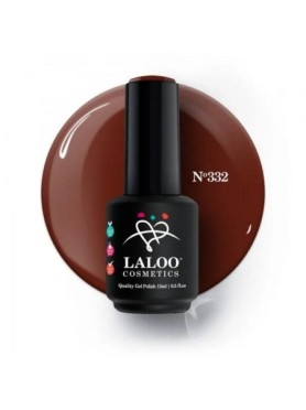 Laloo Ημιμόνιμο Βερνίκι No.332 Σοκολατί 15ml