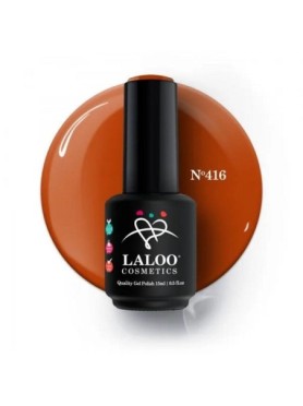 Laloo Ημιμόνιμο Βερνίκι No.416 Κανελί 15ml