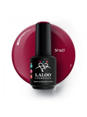 Laloo Ημιμόνιμο Βερνίκι No.447 Κερασί Σκούρο 15ml