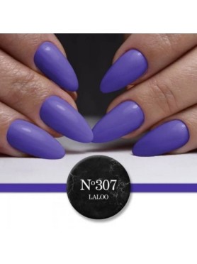 Laloo Ημιμόνιμο Βερνίκι No.307 Μωβ 15ml