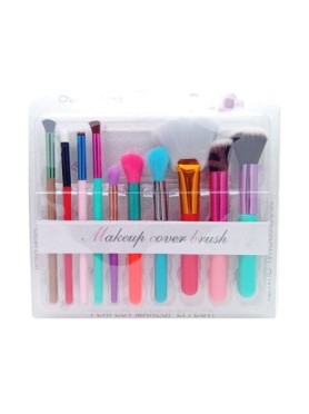 Σετ 10 Colorful Πινέλα Μακιγιάζ