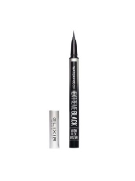 Elixir Waterproof Extreme Black Eyeliner With Flex Brush N.998 0,6ML