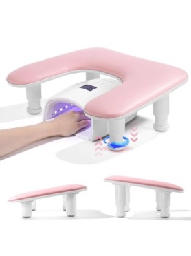 U Shape Μαξιλάρι Στήριξης Manicure με Ρυθμιζόμενο Ύψος Spiral Lift