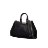Bag to Bag Μαύρη Τσάντα Χιαστί Χειρός με Λουρί Sp9260