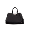 Bag to Bag Μαύρη Τσάντα Χιαστί Χειρός με Λουρί Sp9260