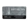 440 Soft Gel Tips Coffin 11 Sizes