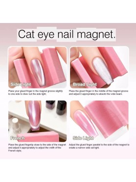 Μαγνήτης U Shaped 5D Cat Eye Effect