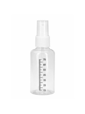 Πλαστικό Μπουκάλι Sprayer με Κλίμακα Μέτρησης 75ML