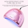 Φουρνάκι Νυχιών Mirror Sun One 48W UV & LED
