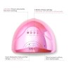 Φουρνάκι Νυχιών Mirror Sun One 48W UV & LED
